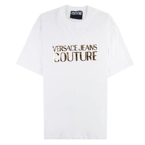 versace jeans white t shirt|Versace Jeans couture official site.